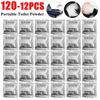 120-12PCS Camping Toilet Chemicals Liquid Waste Gelling Deodorizing Powder Eco Absorbent Gel Camping Toilet for Portable Toilet