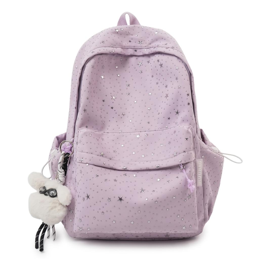 Schoolbag Japanese Star Sequined Backpack Ins Wind Student Schoolbag Large Capacity High Value Backpack Junior High School Students