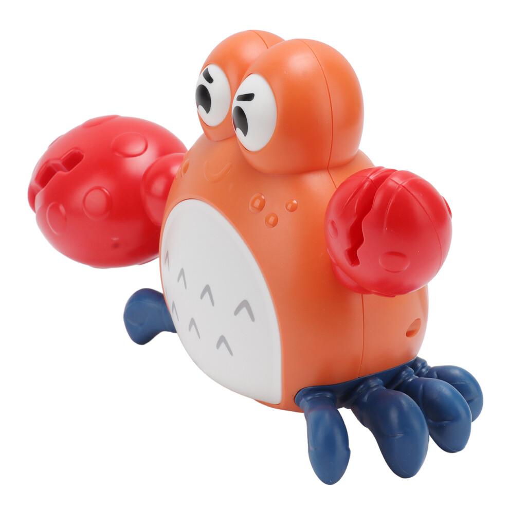 Aquatic Fun: Premium Plastic And Silicone Crab Shower Water Toy, Bath Bubble Maker With Music Playing Bath Toy For Toddlers And Kids, Automatic