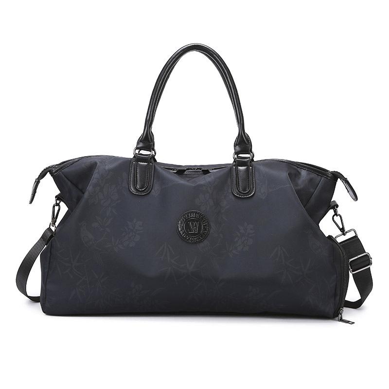 New Travel Bag Large Capacity High Sense High Value Old Flower Niche Fashion Shoulder Messenger Bag Yoga Maternity Bag