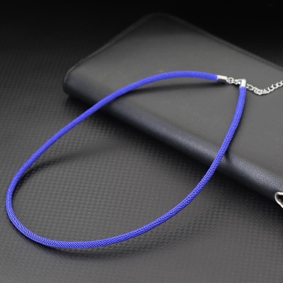 10 Barev Jednoduchý Styl Choker Náhrdelník Pro Muže Třída A 4mm Milánská Šňůra Límec Ležérní Doplňky na Krk Venkovní Cool Jezdecké Šperky