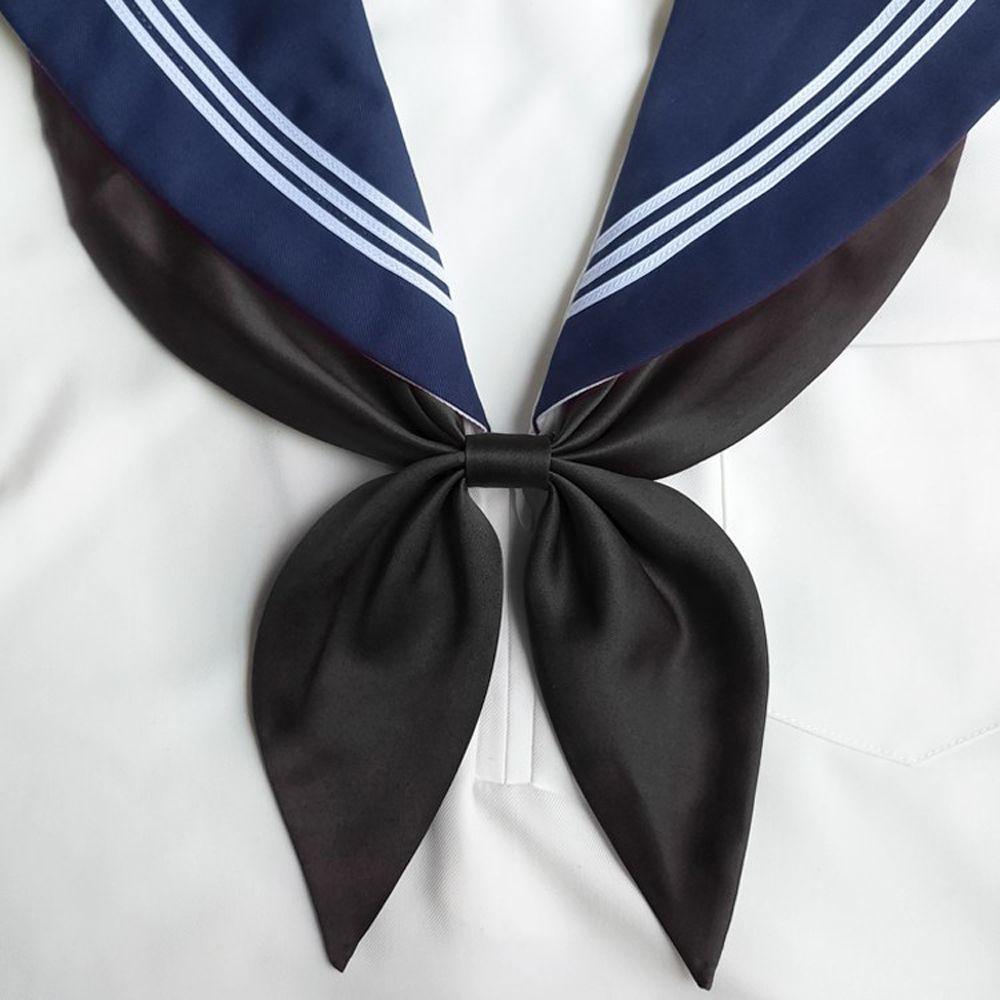 Costume Uniform Classic Shirt Accessory Sailor suit Neck Ties Satin Cravat JK Bow Tie Ribbon Tie