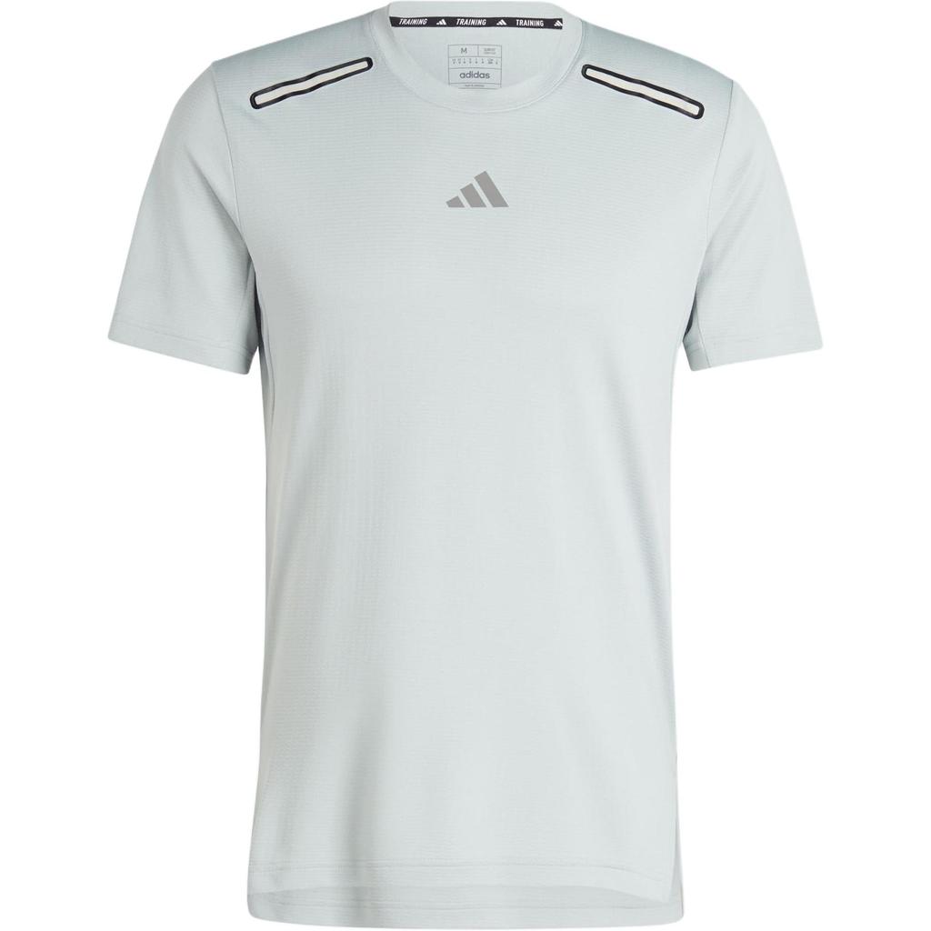 Adidas SS23 Round Neck Pullover Short Sleeve T-Shirt Men T-Shirts Silver IB3467