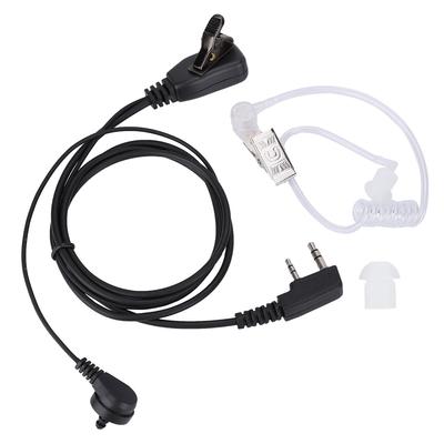 PTT Mikrofon Ohrhörer Walkie Talkie Headset für Kenwood TK3107 Baofeng UV-5R BF-888S GT-3TP GT-3