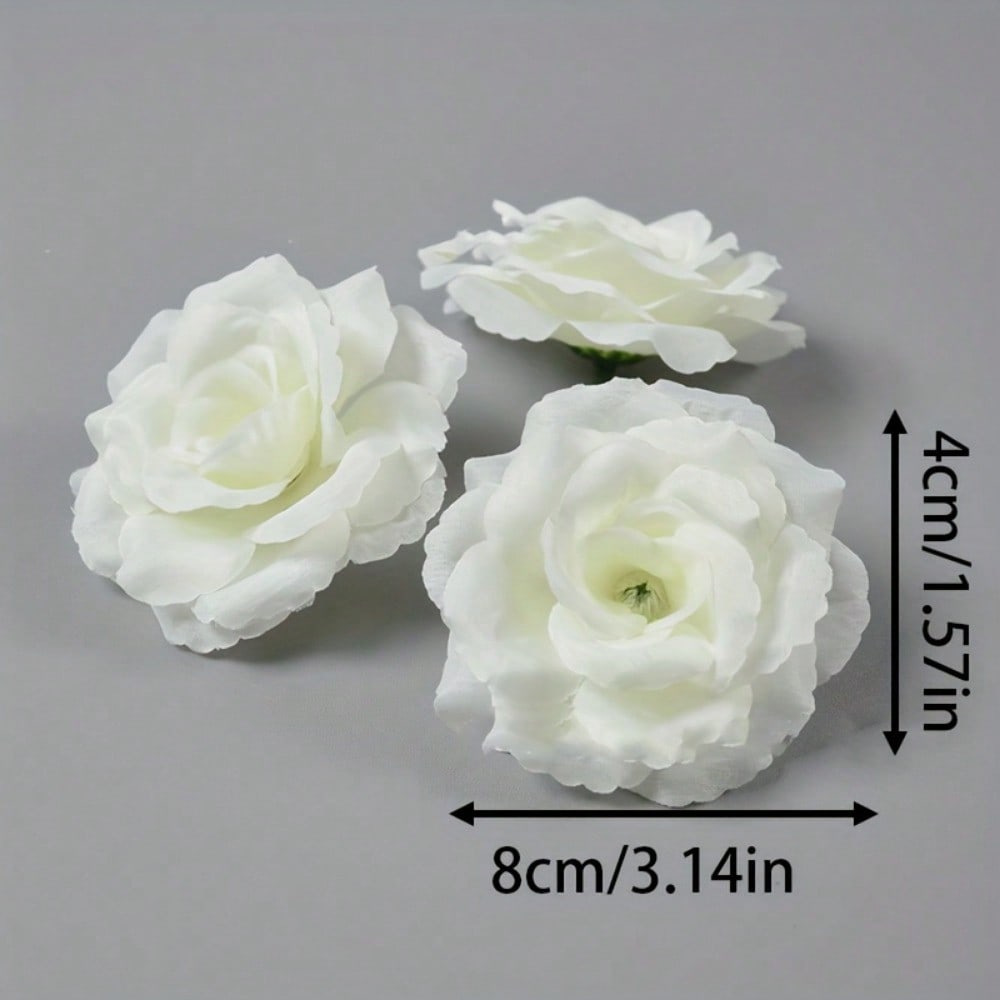 19 BUC Toppere Florale pentru Tort Fluturi La Mulți Ani Decorațiuni Tort cu Flori Artificiale de Trandafir Albastru Eucalipt Fluturi