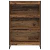 Bookshelf 80 x 30 x 121 cm Engineered Wood Reclaimed Wood