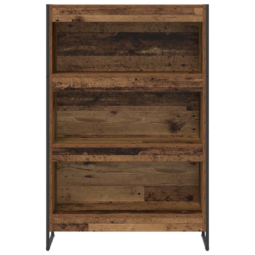 Bookshelf 80 x 30 x 121 cm Engineered Wood Reclaimed Wood