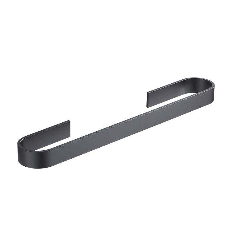Jessite No-Drill Wall-Mounted Aluminum Towel and Slipper Rack