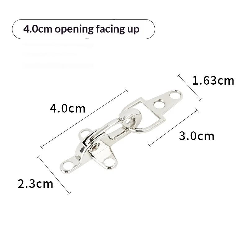 1 Paar Metallschnallen Handtaschenriemen Haken Schraube Dekorative Hummer-Karabinerverschluss Knopf Jacken-Gürtelschnalle Zubehör