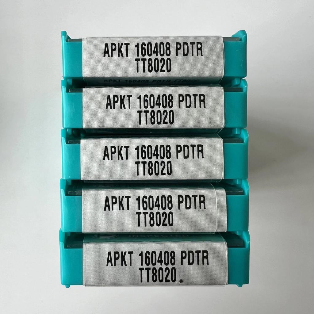 TaeguTec / APKT160408PDTR TT8020 / Original carbide blade 10 Pcs