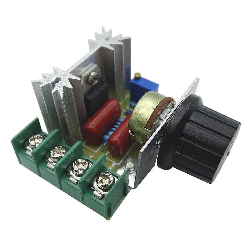 2000W Thyristor Voltage Regulator for Speed, Dimming, and Temperature Control