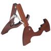 Folding Guitar Stand A Frame Standing Holder Adjustable Wooden Stand for Acoustic Electric Guitars U