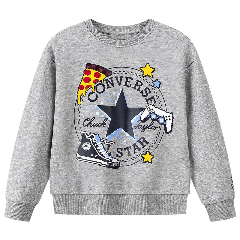 Converse Kids  Fleece Graphic Sweatshirt XL