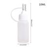 10 sztuk 10 ml Plastikowa butelka z aplikatorem z końcówką do wyciskania Butelki z kroplomierzem i igłą
