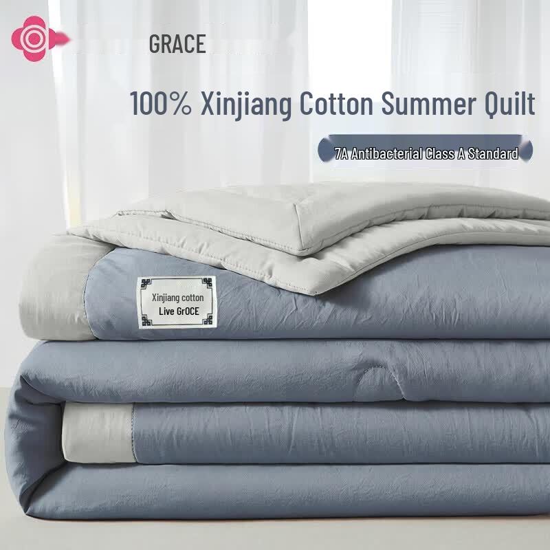 Grace 7A Antibacterial 100% Cotton Summer Cool Quilt