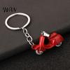 Durable Keychain Pendant Motorcycle Charm Zinc Alloy Key Chain with Retro Scooter Buckle Electric Donkey Design Holder