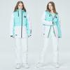 New Ski Suit, Snowboard and Double Board Men's and Women's Winter Outdoor Warm Thickened Ski Suit Set