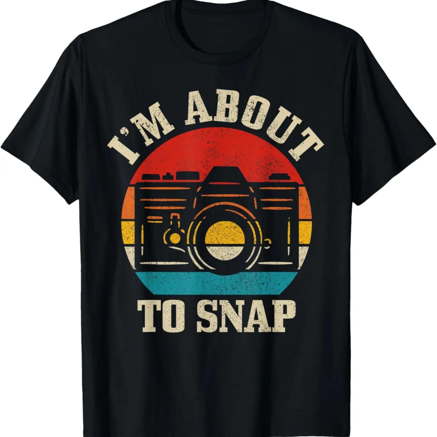 Модная футболка с принтом Polaroid-камеры 70-х S