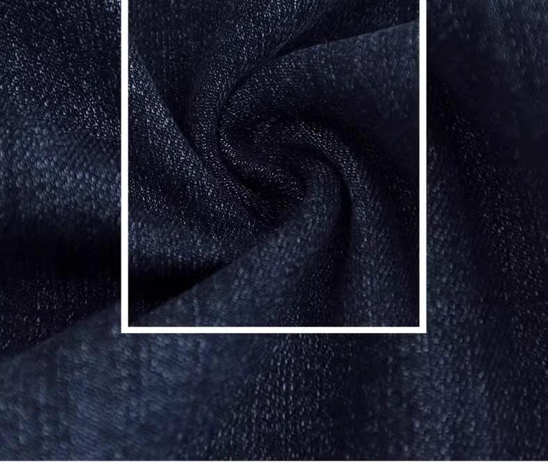 Women's 2025 High-Waist Plush Jeans - Small Size, Wide-Leg, Narrow Straight, Autumn/Winter Style