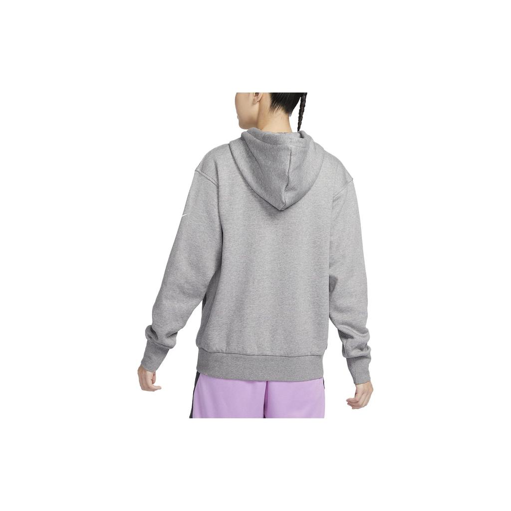 Nike Oversized Hooded Long Sleeve Sweatshirt Women tops Gray FJ4450-091