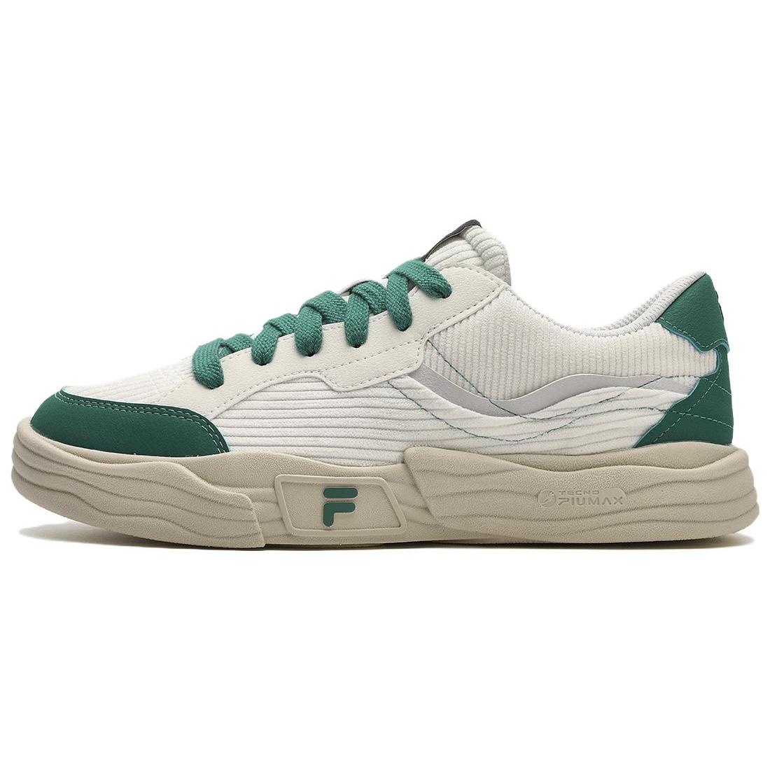 FILA Fusion Pop Ii  White Green  Women s T12W342203FGS 36.5
