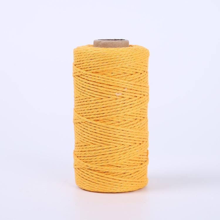 Biały Sznurek, Bawełniany Sznurek Cukierniczy, 328 Stóp 2 MM Naturalnie Biały Bawełniany Sznurek do Rękodzieła, Sznurek do Pakowania Prezentów, Wystrój Domu