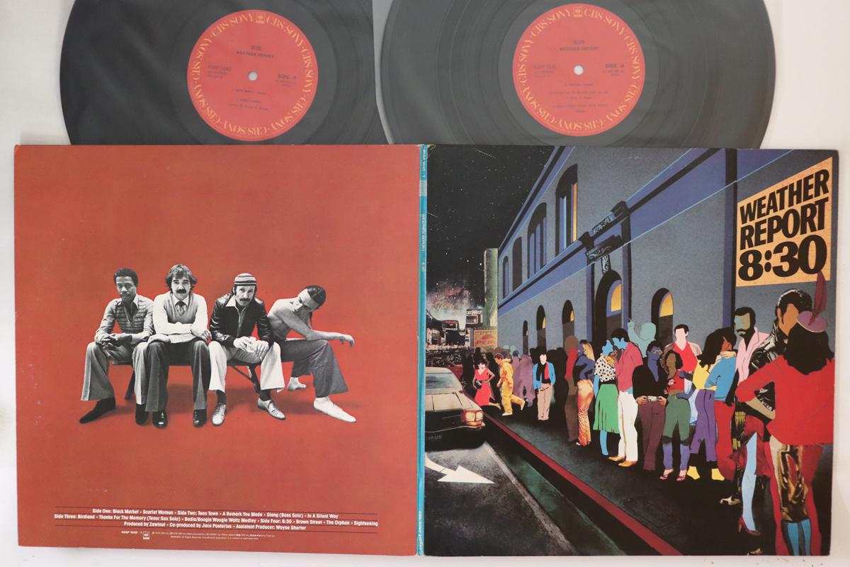 

LP Record WEATHER REPORT - 8:30 40AP16401 CBS SONY 1979 Japan Jazz Used