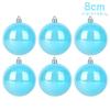 Christmas Tree Decoration Plastic Ball Pendant Art Shopping Mall Supermarket Showcase Christmas Holiday Hanging Ball Accessories