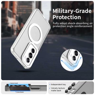 עבור OPPO Reno 12 12 Pro כיסוי טלפון מגנטי מט דק עמיד בפני נפילות, זעזועים וטביעות אצבע