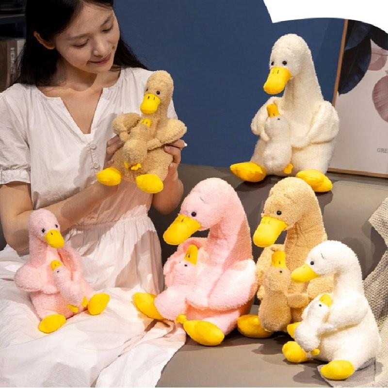 Parent Duck Child Plush Toy Dolls Room Decoration Ornaments Child Gift Christmas