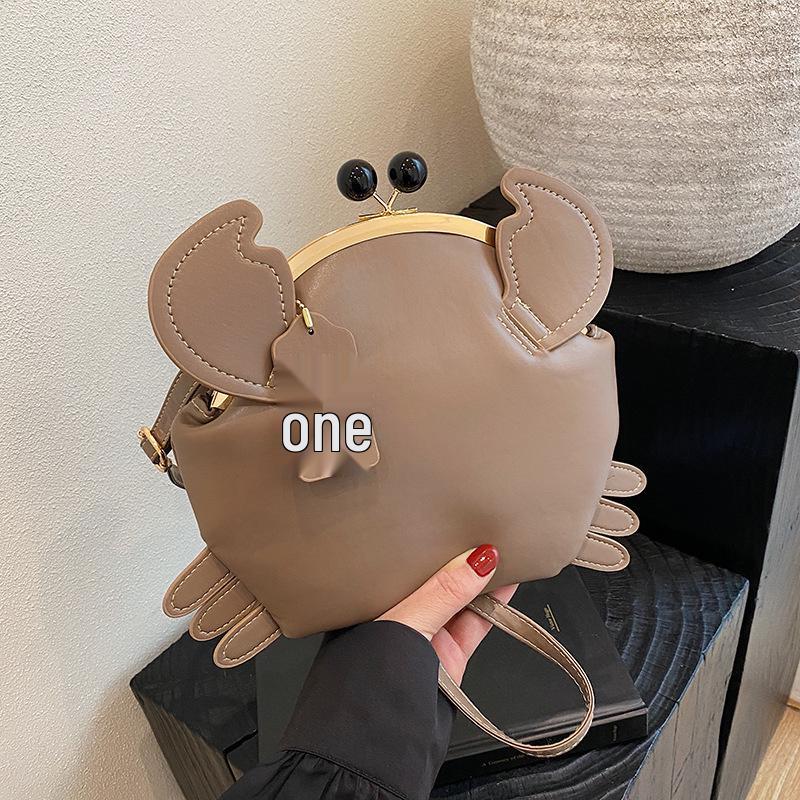 Women's Fashion Mini Crab Small Crossbody Shoulder Bag