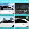 XCBYT Car Window Shades For -2024 Corolla - 4 PCS Side Window Sun Shades For Baby, Privacy Car Window Covers With Breathable Mesh - UV Protection,