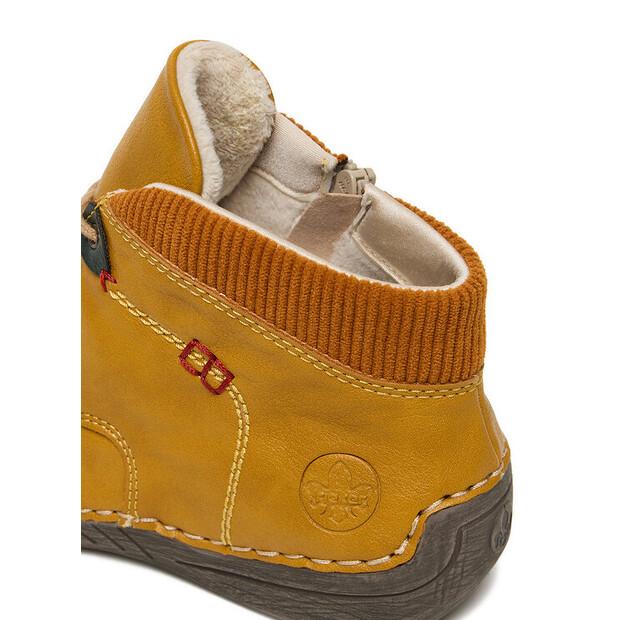 Rieker 52544-68 Yellow Ankle Boots