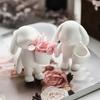 Rabbit Silicone Candle Mold Easter Animal Cute Rabbit Aromatherapy Plaster Soap Resin Mould 3D Crafts Casting Tool