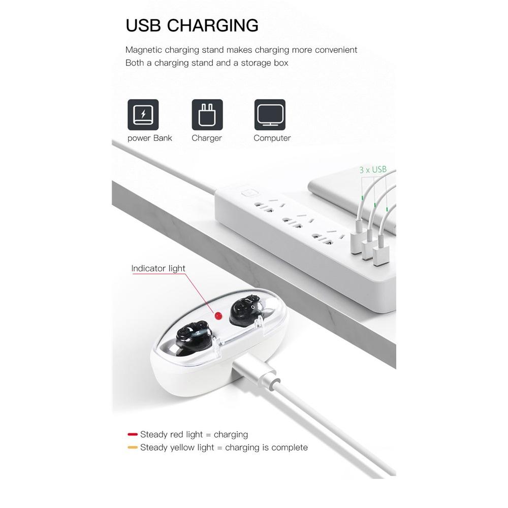 Hörgerät ältere Sprachverstärker Doppelgerät Hören Hörhilfe Schallkollektor