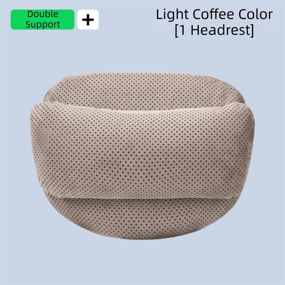 Suede Memory Cotton Seat Waist Cushion Ergonomic Support Lumbar Support Cushion Car Style A6