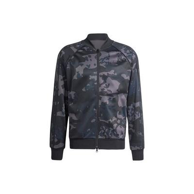 Originals Camouflage Print Long-Sleeve Jacket for Men, Black IS0252