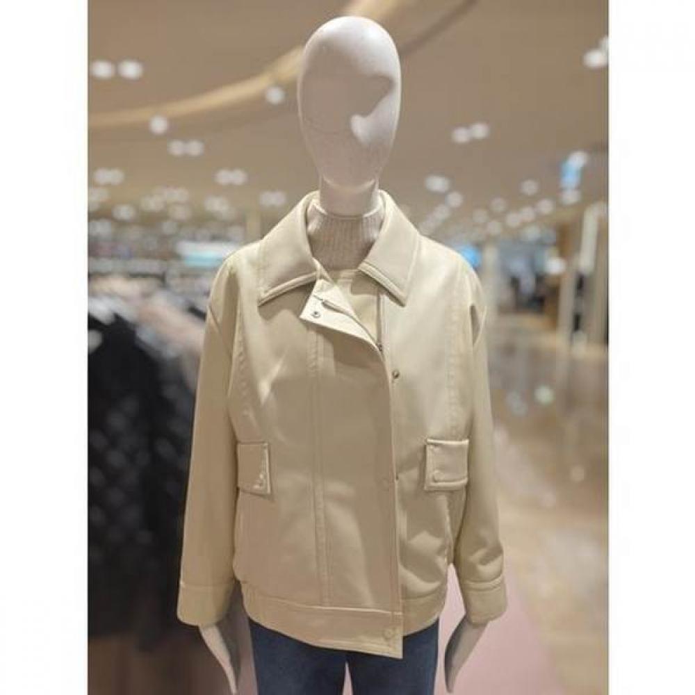 Cc Collect Stand Collar Leather Blouson Jacket  C261psf511 