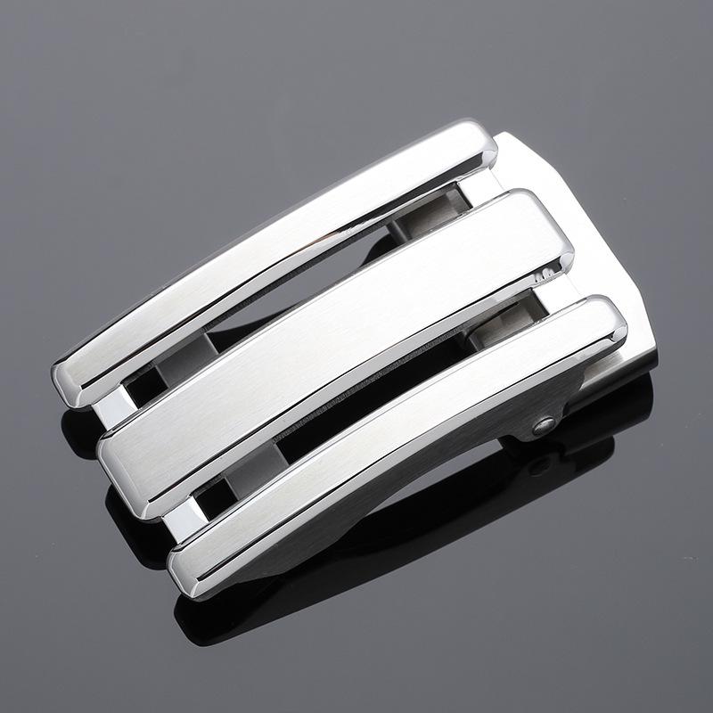 Men s Fashionable Stainless Steel Automatic Belt Buckle