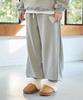 Alikim Goodluck Heart Snap Off Sweat Pants / Melange
