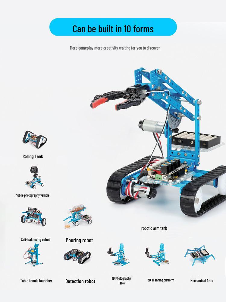 Makeblock Ultimate 2.0: Ten-in-One & Ranger Three-in-One Children's Programming Set