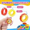 Neue Fidget Toys - Sensorische Fidget-Ringe aus Silikon für Erwachsene Jugendliche Massagegerät Stressabbau Entspannung Fidget-Spielzeug für Autismus Angst