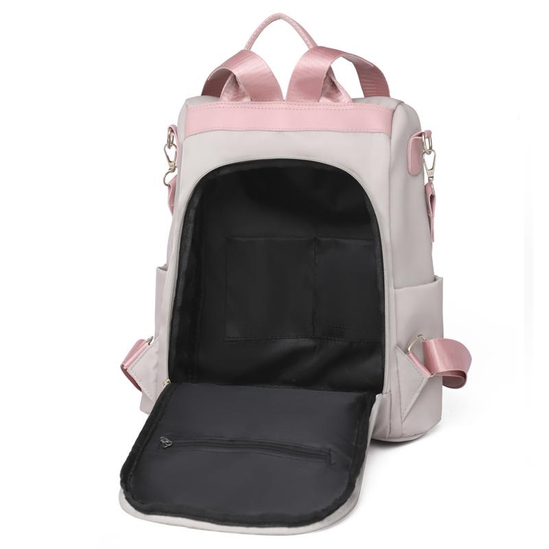 Waterproof Oxford Women Backpack Fashion Anti-theft Women Backpacks Flower Print Girls School Bag 2023 Summer Large Backpack