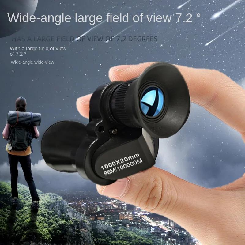 

Portable High-definition Pocket Monocular Telescope High-power Zoom Outdoor Fishing Telescope Hunting/camping/mountaineering чорний