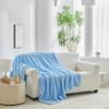 Summer Scandinavian Fleece Single Layer Coral Fleece Blanket Office Lunchtime Air Conditioning Blanket Blankets