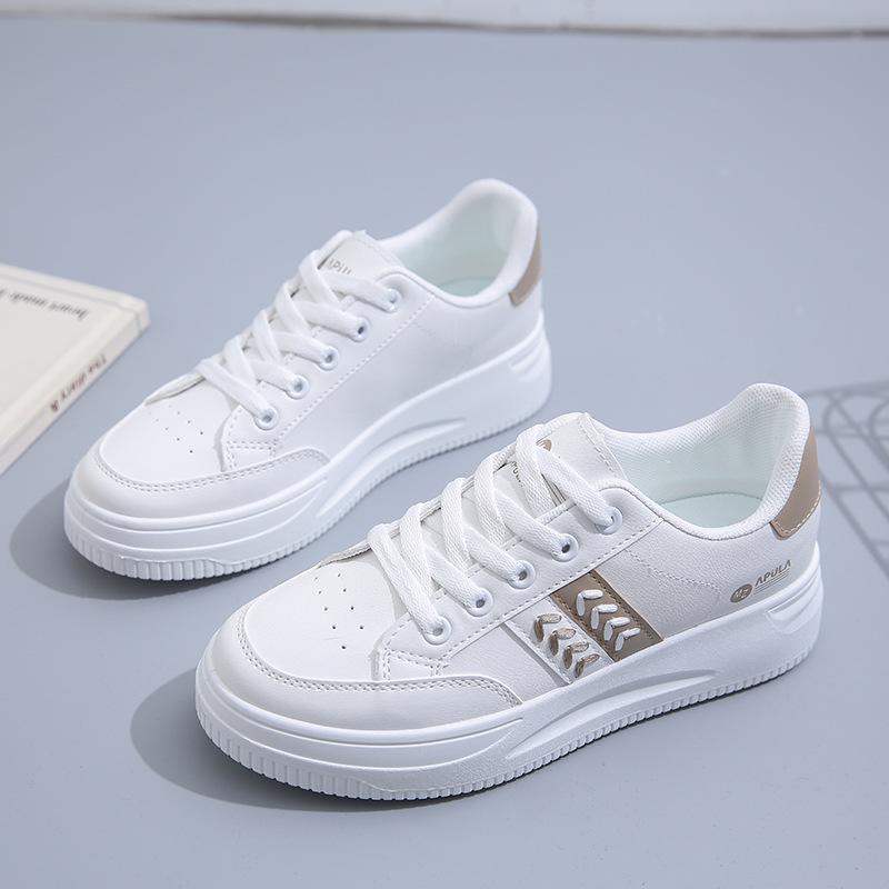 Small White Shoes Women's 2022 Autumn New Fashion and Comfortable All-match Thick-soled Sneakers Casual Breathable Sneakers