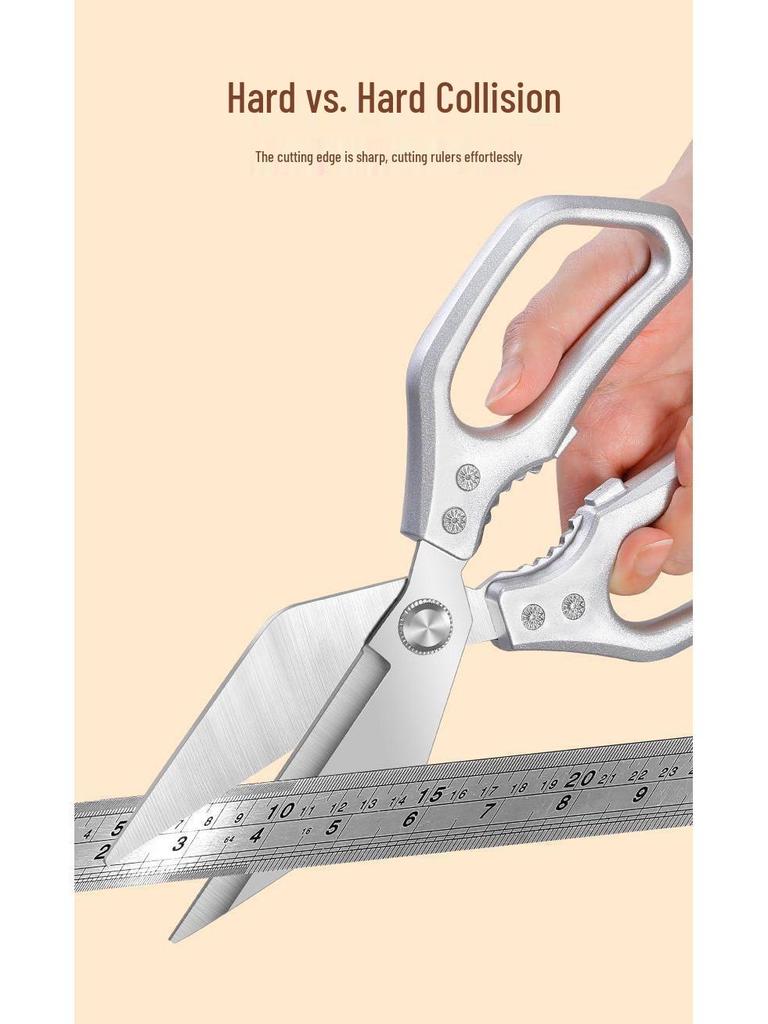 Multi-Functional Stainless Steel Bone Cutting Scissors for Kitchen