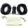 5-50MHz HF Horizontal Dipole Antenna Ham Radio Shortwave Antenna Horizontal Balun Antenna for Emergency Communication