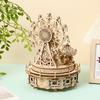 3D Dream Amusement Park Wooden Jigsaw Puzzle: Children's Educational Toy and Desk Ornament