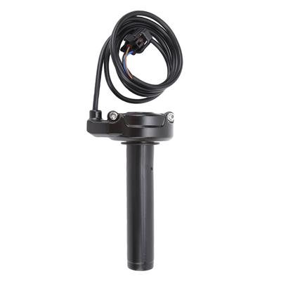 Throttle Handle with Rolling Bearing 22mm Throttle Accelerator Soft ABS Handle Grips Replacement for Light Bee